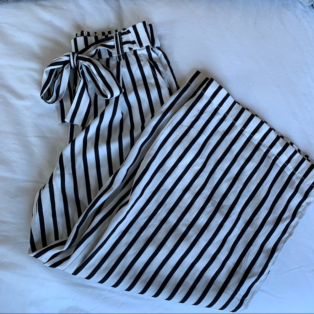 Zara flared crop trouser